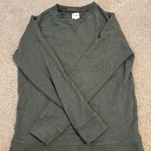 MeUndies Forest Green Crewneck Sweater